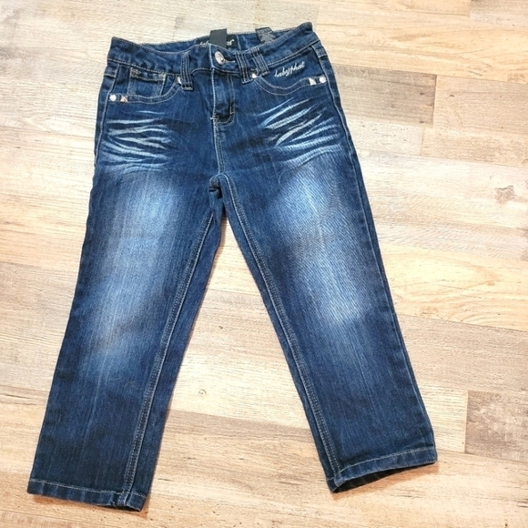 VTG Baby Phat Girlz Brown Embroidered Embellished Jeans Sz 10 - Picture 1 of 3